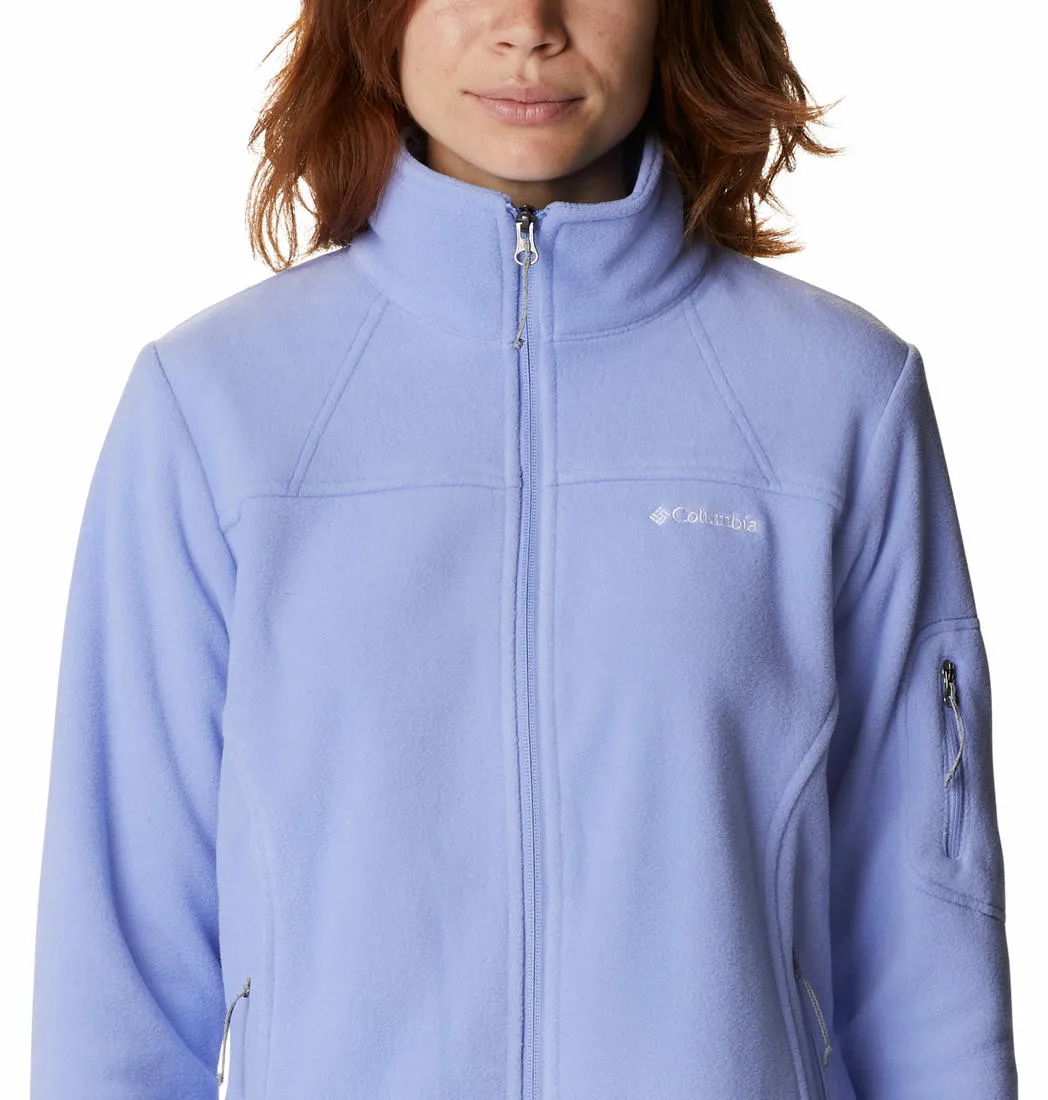 Columbia Women Purple Fast Trek II Fleece Jacket