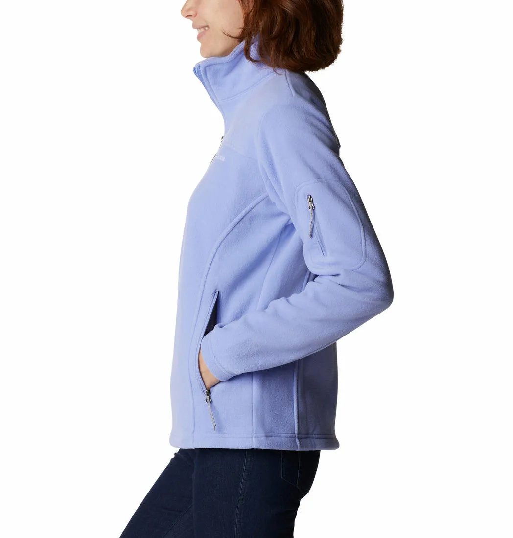Columbia Women Purple Fast Trek II Fleece Jacket