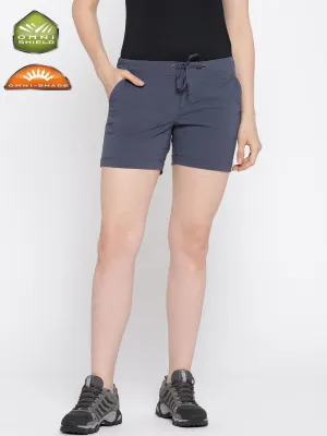 Columbia Women Purple Omni-Shield Anytime Outdoor Shorts