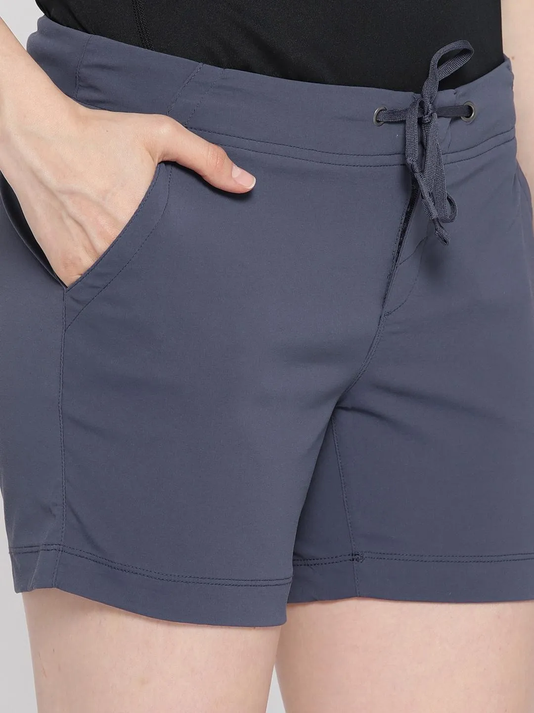 Columbia Women Purple Omni-Shield Anytime Outdoor Shorts