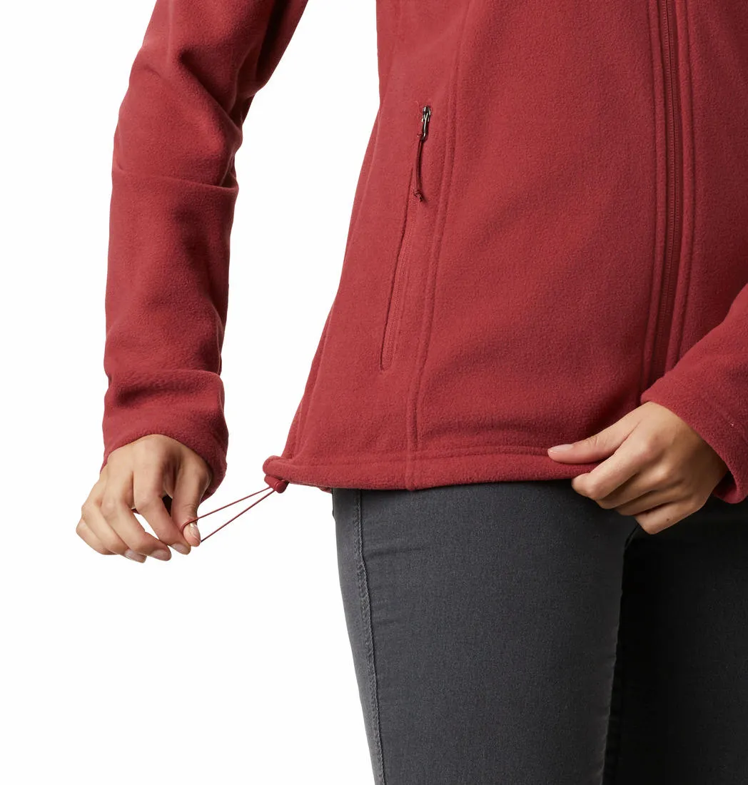 Columbia Women Red Fast Trek II Fleece Jacket