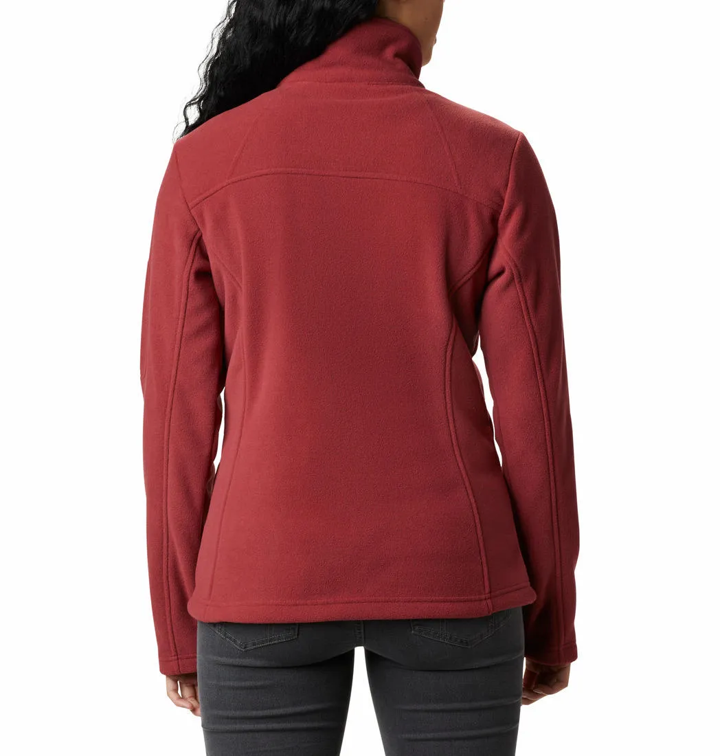 Columbia Women Red Fast Trek II Fleece Jacket