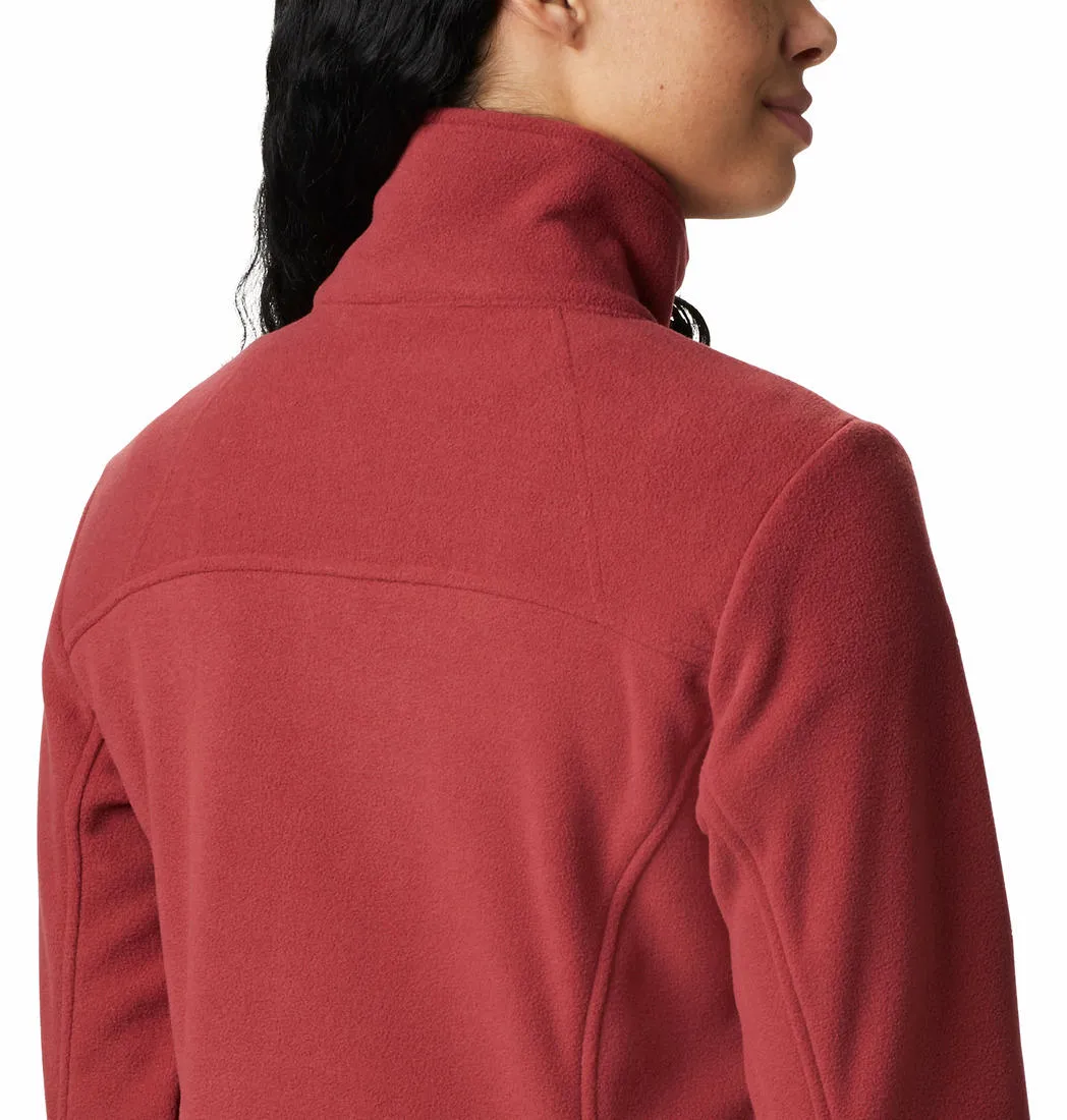 Columbia Women Red Fast Trek II Fleece Jacket