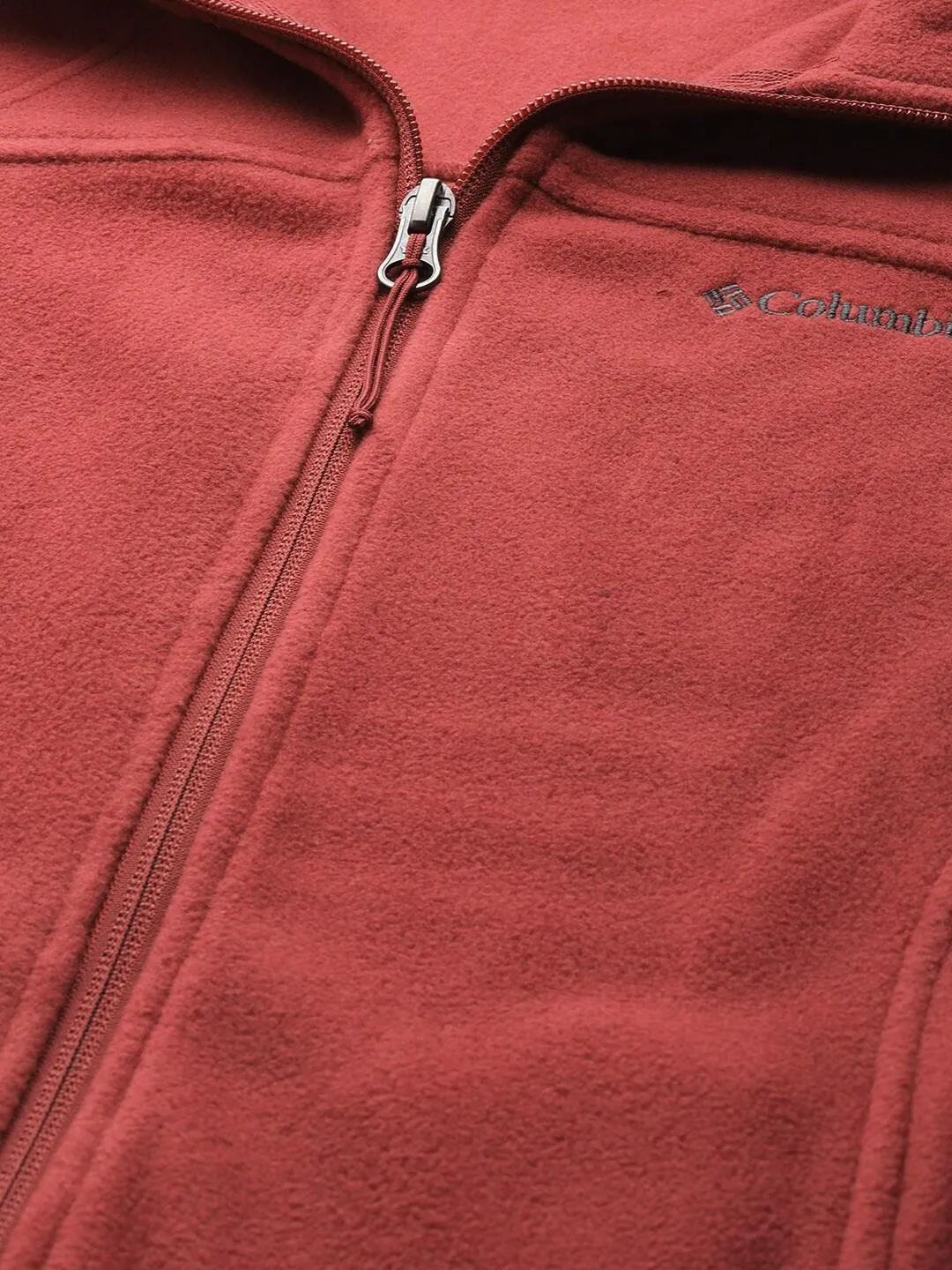 Columbia Women Red Fast Trek II Fleece Jacket