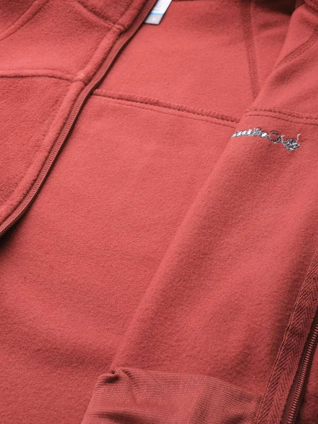 Columbia Women Red Fast Trek II Fleece Jacket