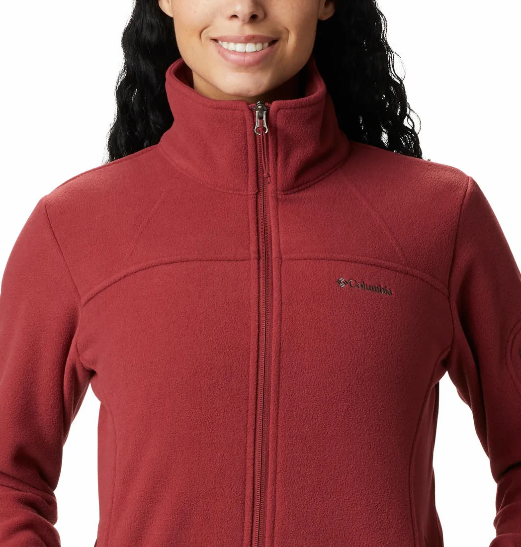 Columbia Women Red Fast Trek II Fleece Jacket