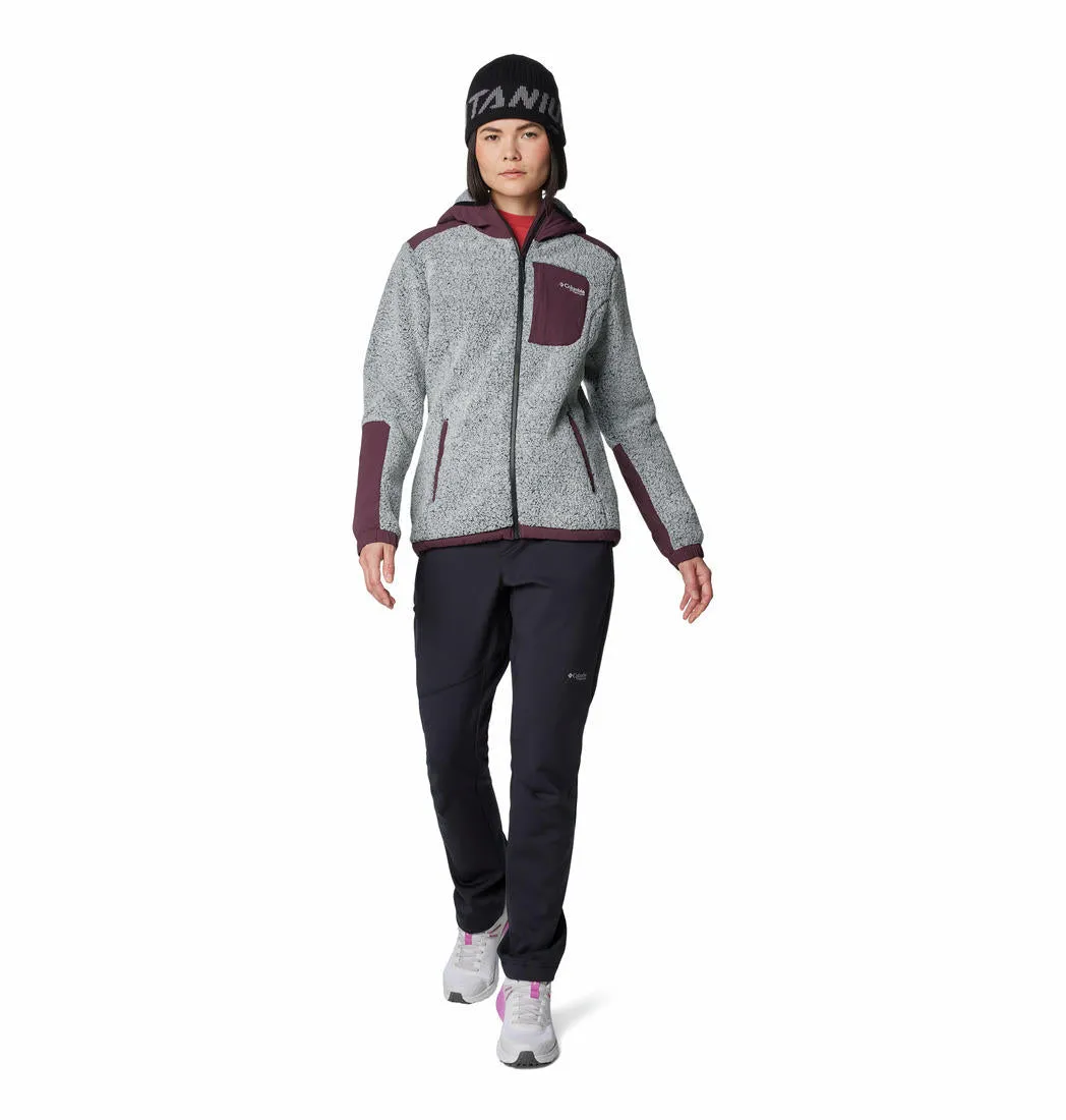 Columbia Women Red Omni-Heat Arctic Sherpa Fleece Jacket