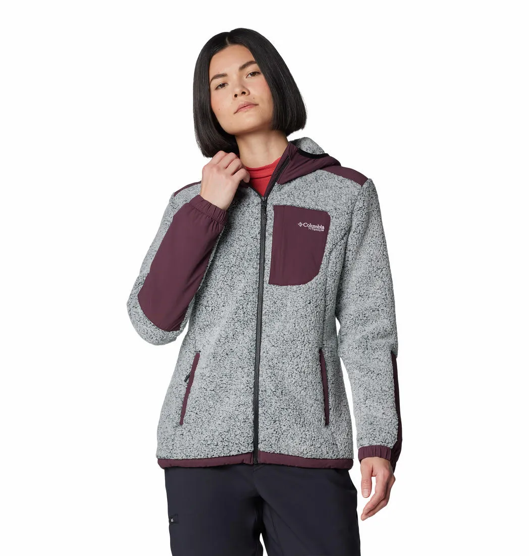 Columbia Women Red Omni-Heat Arctic Sherpa Fleece Jacket
