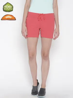 Columbia Women Red Omni-Shield Anytime Outdoor Shorts