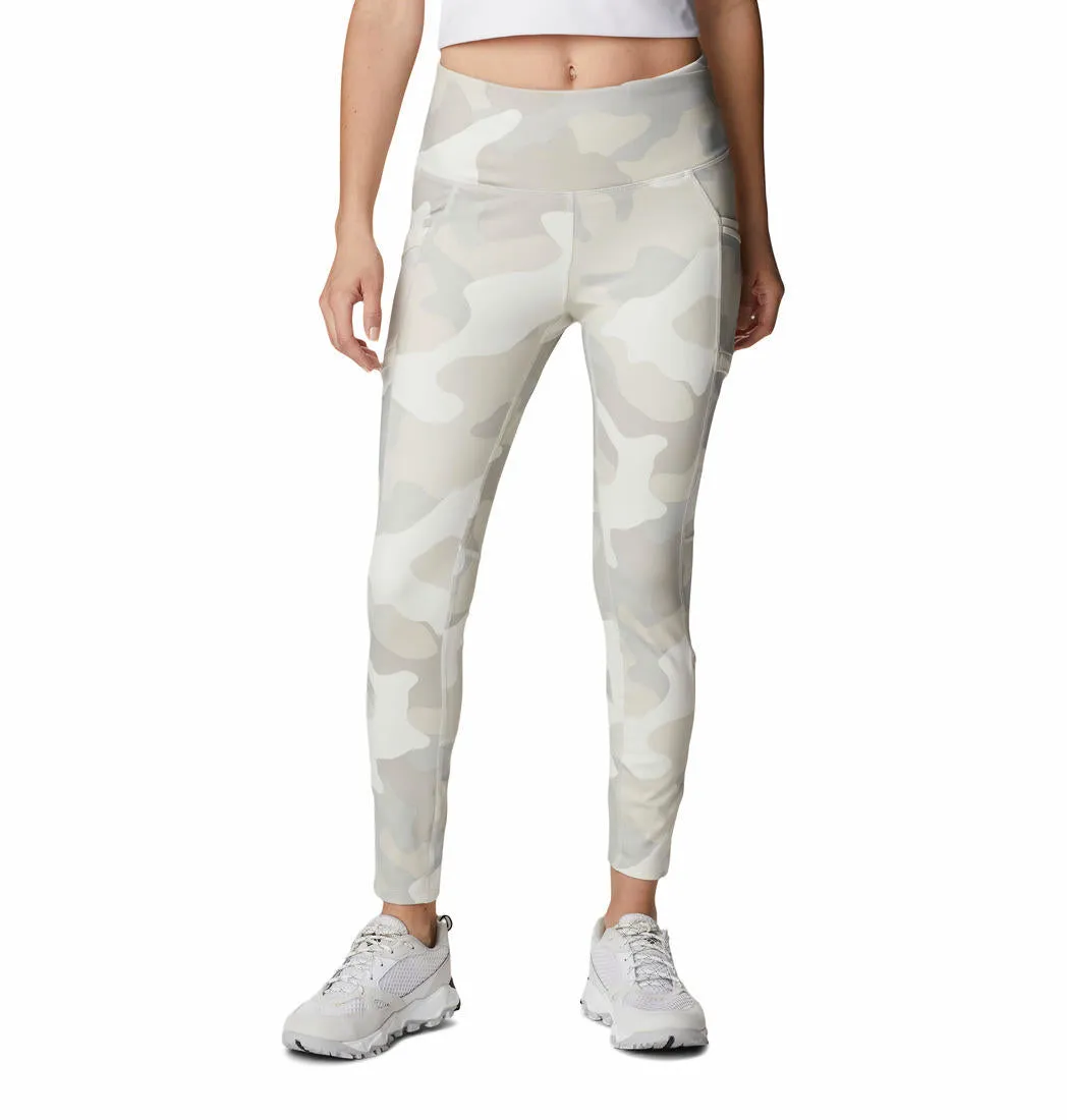 Columbia Women White Omni-Wick Windgates II Legging