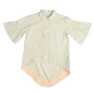 Ein Ghein Kids Girl's Green Long Shirt Shoufi El Amar