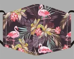 Face Mask - Flamingos