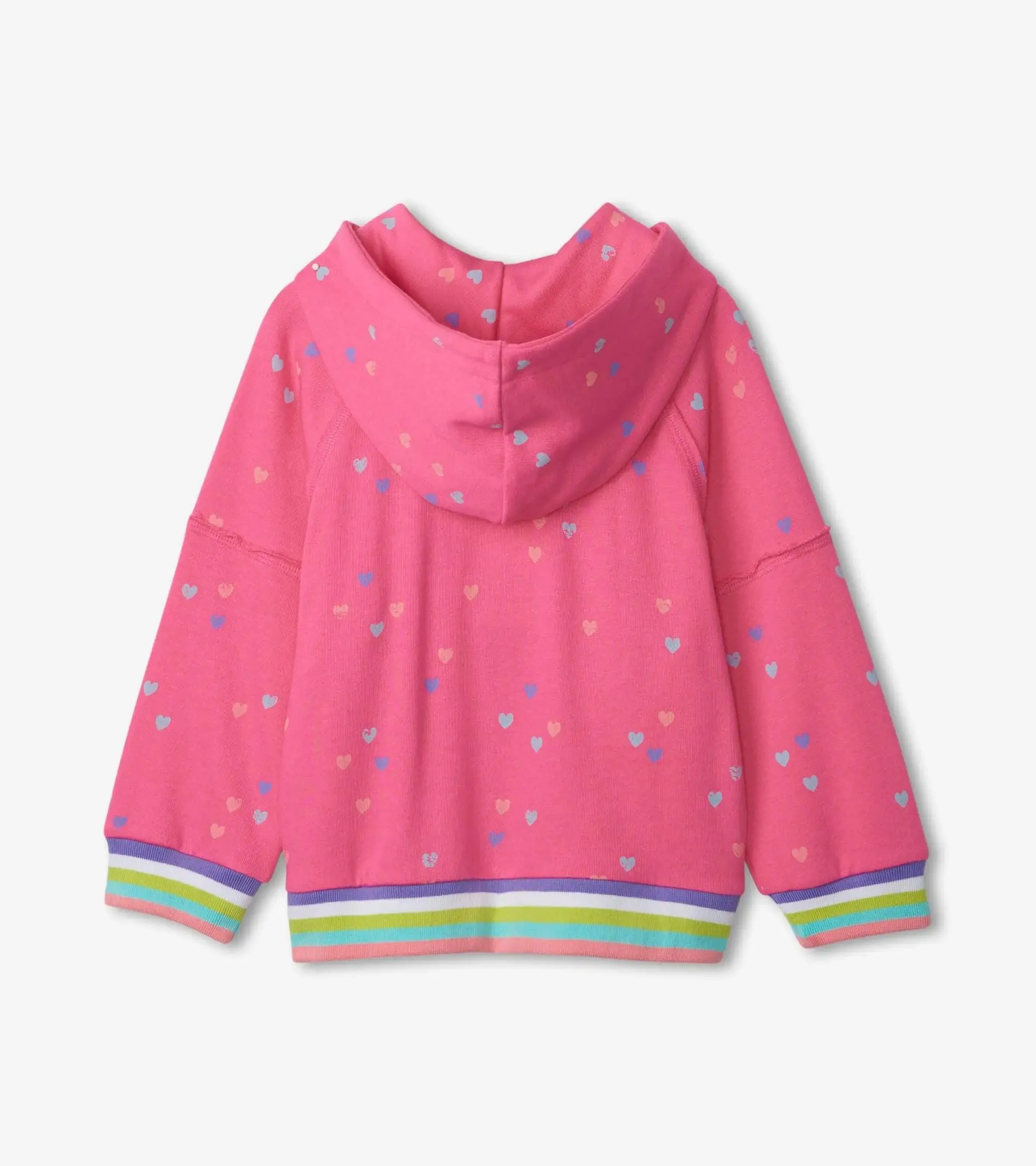 Girls Confetti Hearts Hoodie | Hatley