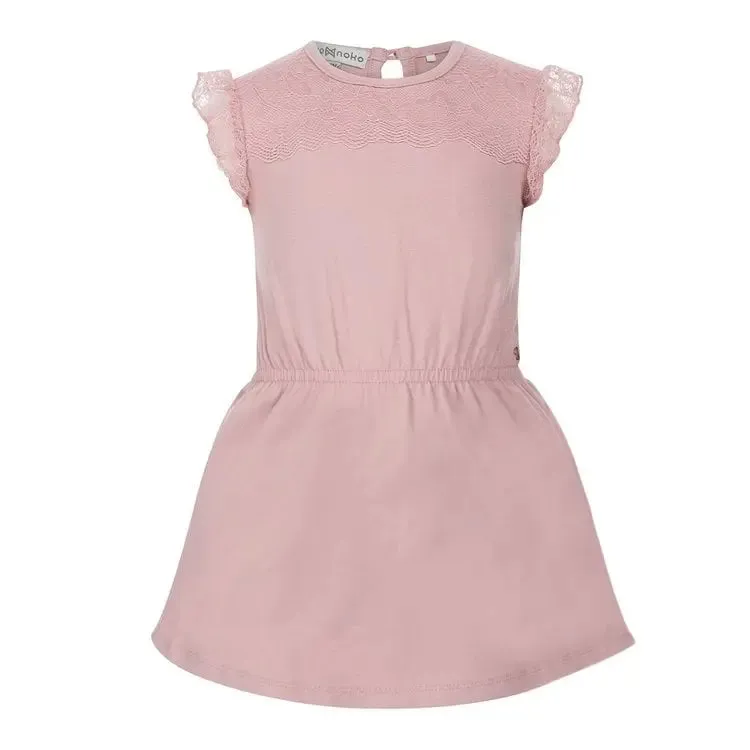 Girls Dress Pink | Koko-Noko