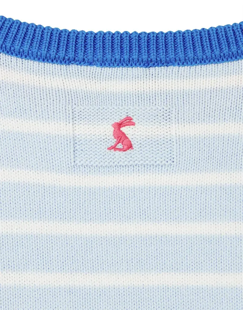 Girls "Gee Gee" Zebra Sweater | Joules