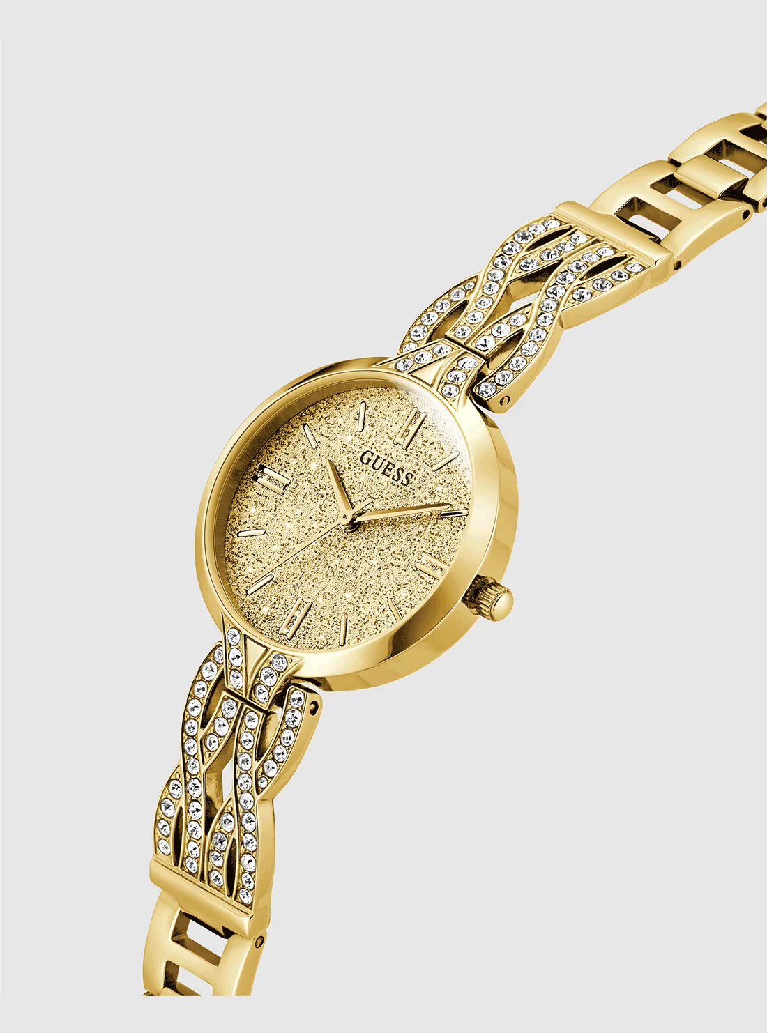 Gold Coral Glitz Bracelet Guess