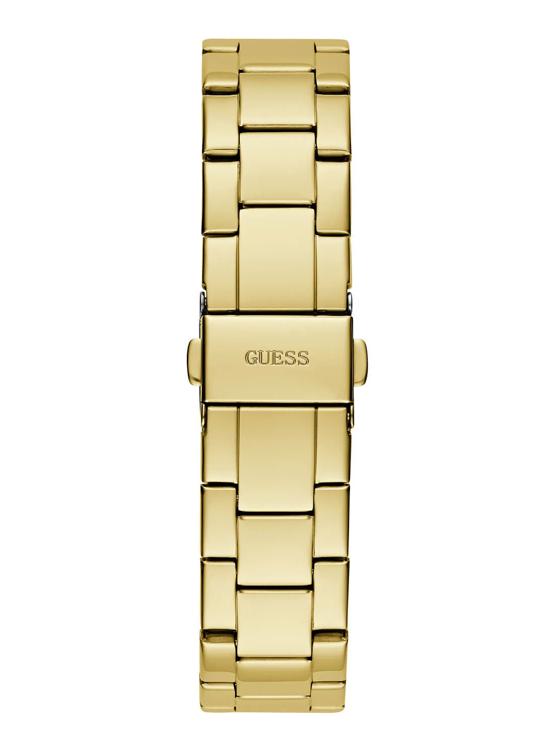 Gold Phoebe Blue Dial Link Watch Guess