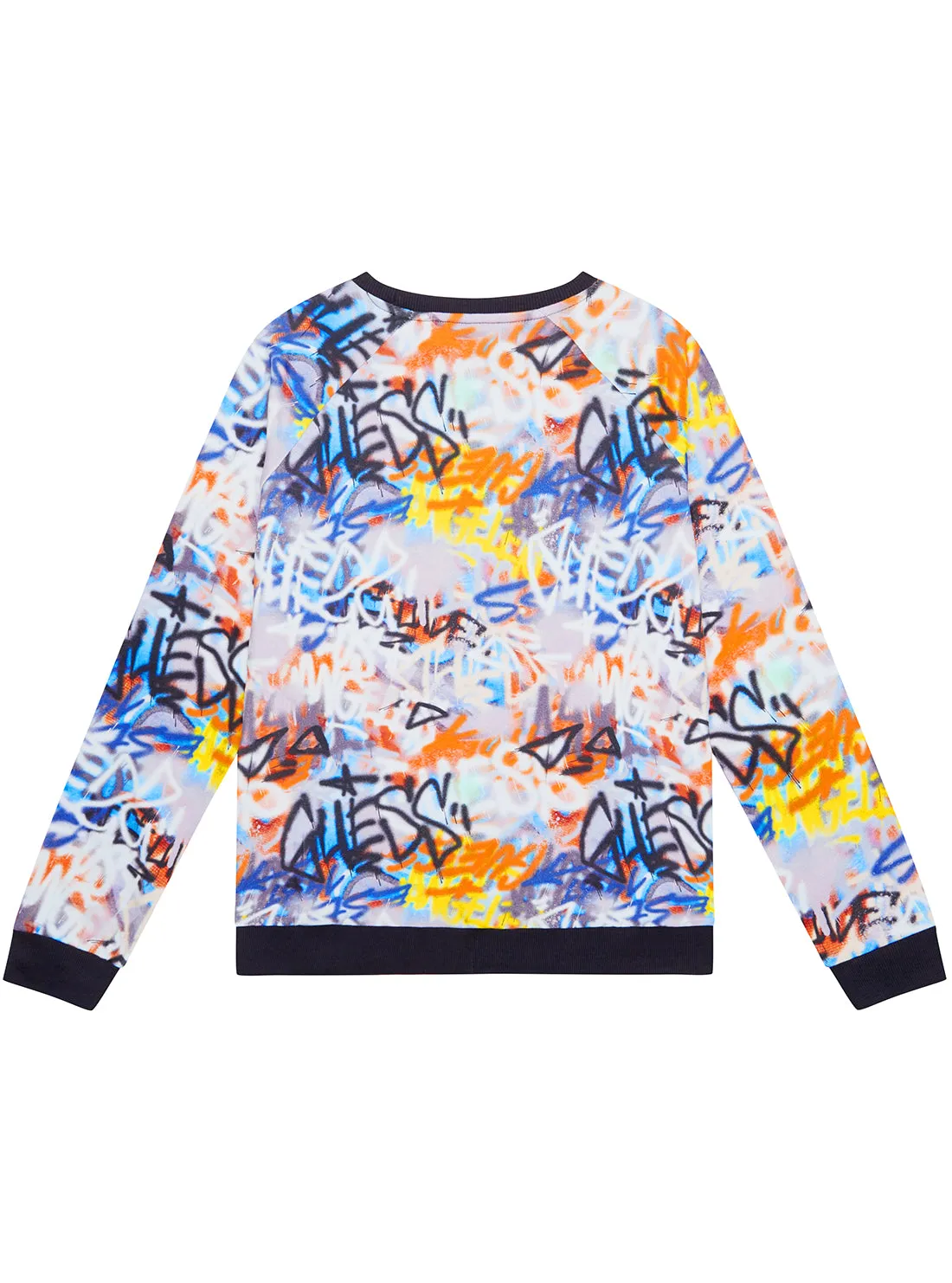 Graffiti Print Active Top (7-18) Guess