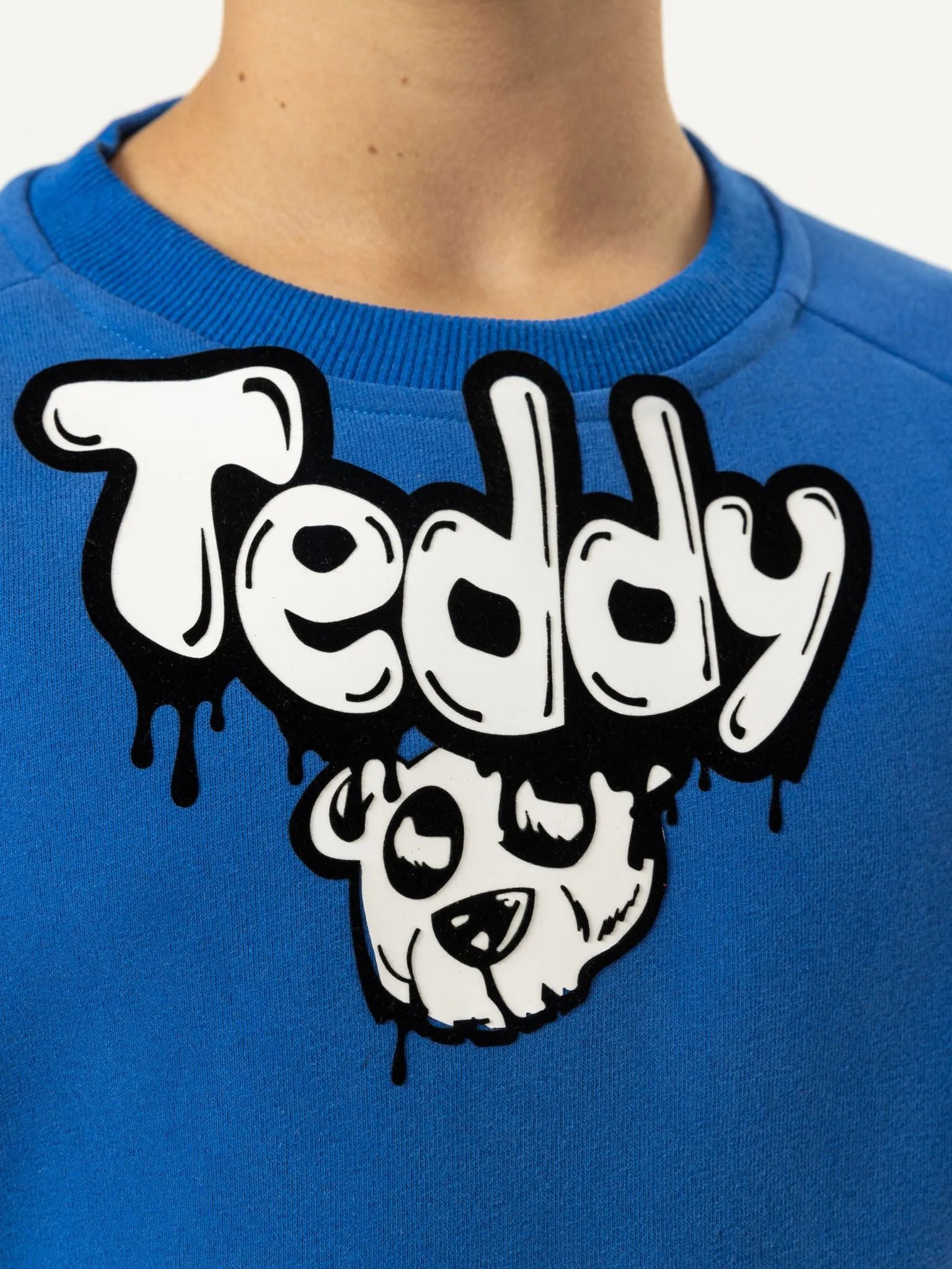 GRAPHIC TEDDY FASHION SWEATSHIRT