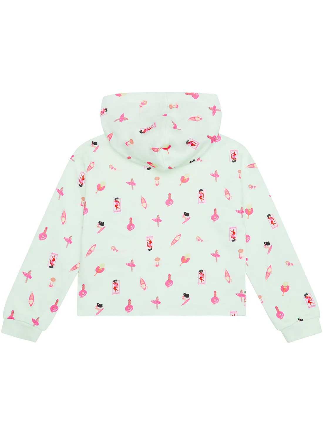 Green Hooded Jumper (2-7) Guess