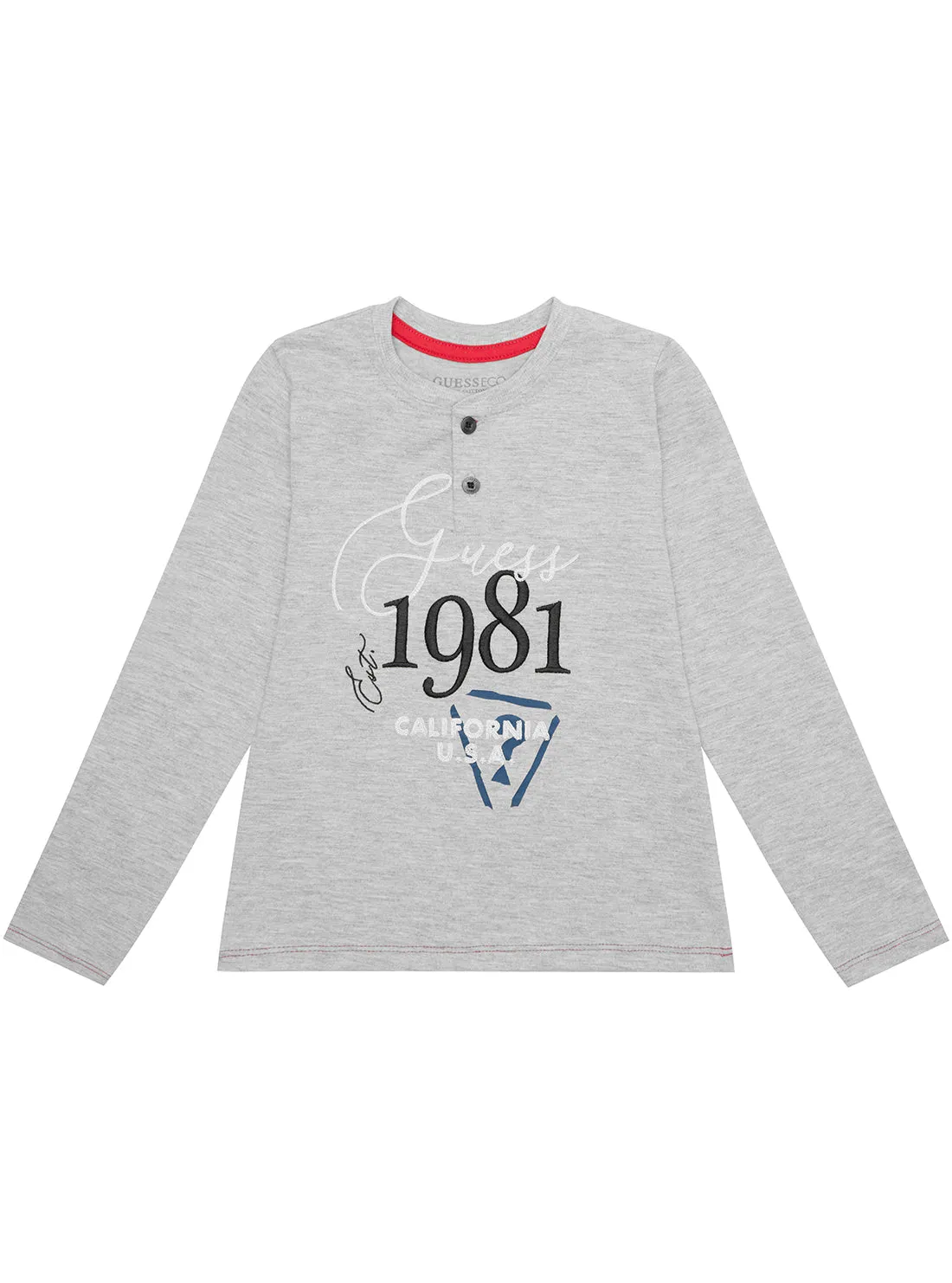 Grey Long Sleeve T-Shirt (2-7) Guess