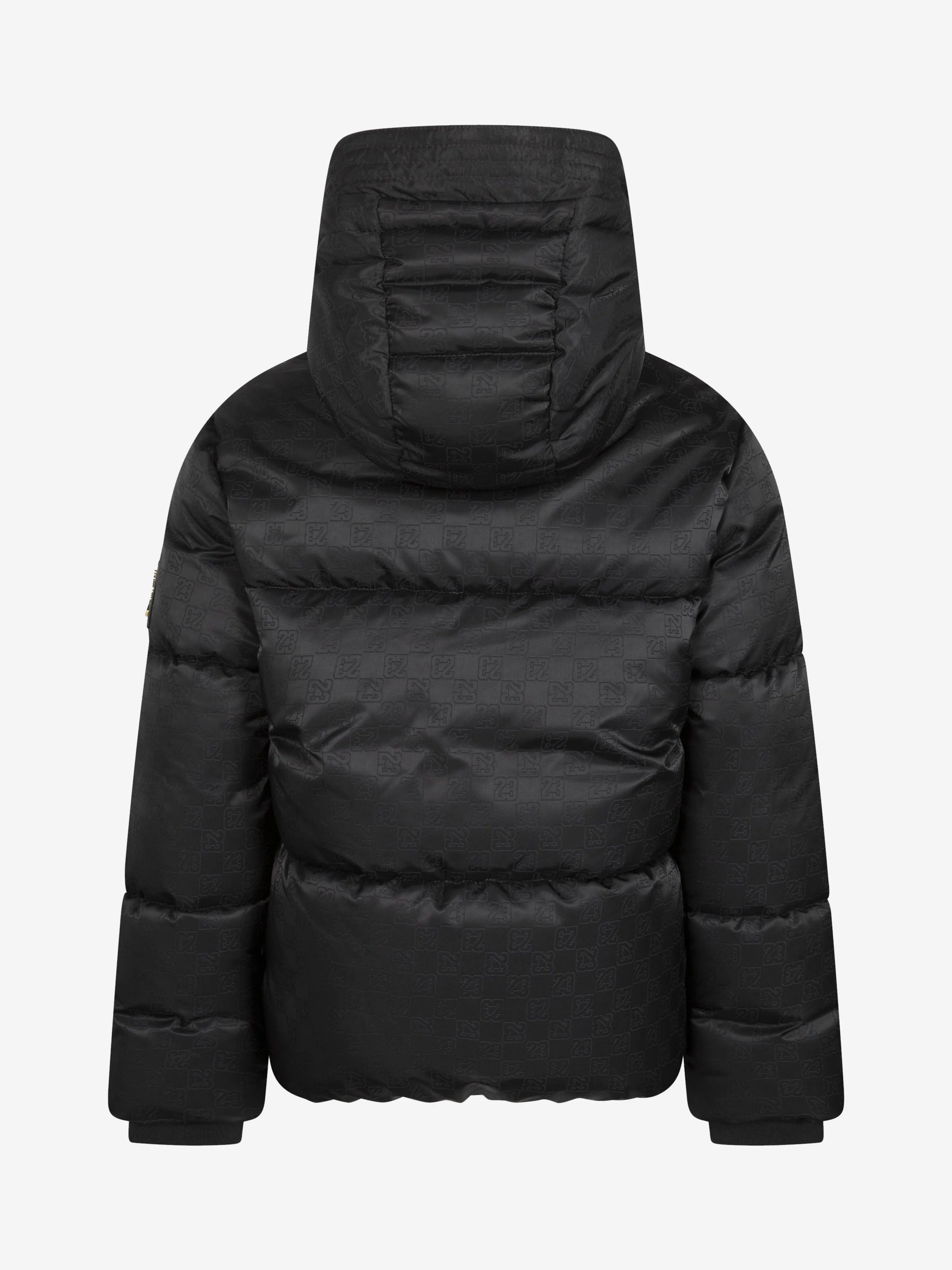 Kids 23 Jacquard Jacket in Black