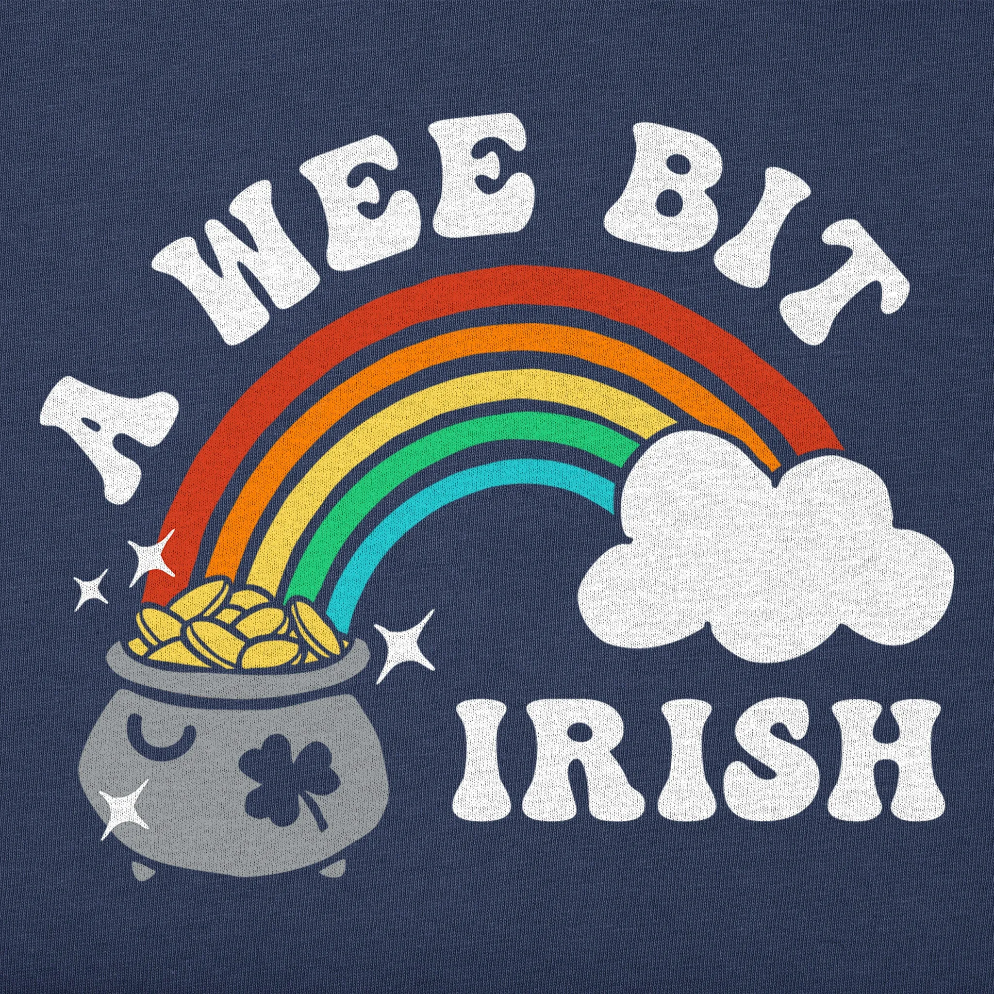 Kids A Wee Bit Irish Short Sleeve Crusher Tee Life is Good
