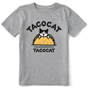 Kids Al Tacocat Short Sleeve Crusher Tee Life is Good