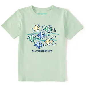 Kids All Together Now Fish Short Sleeve Crusher Tee Life is Good
