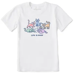 Kids Al's w Patterns Short Sleeve Crusher Tee Life is Good