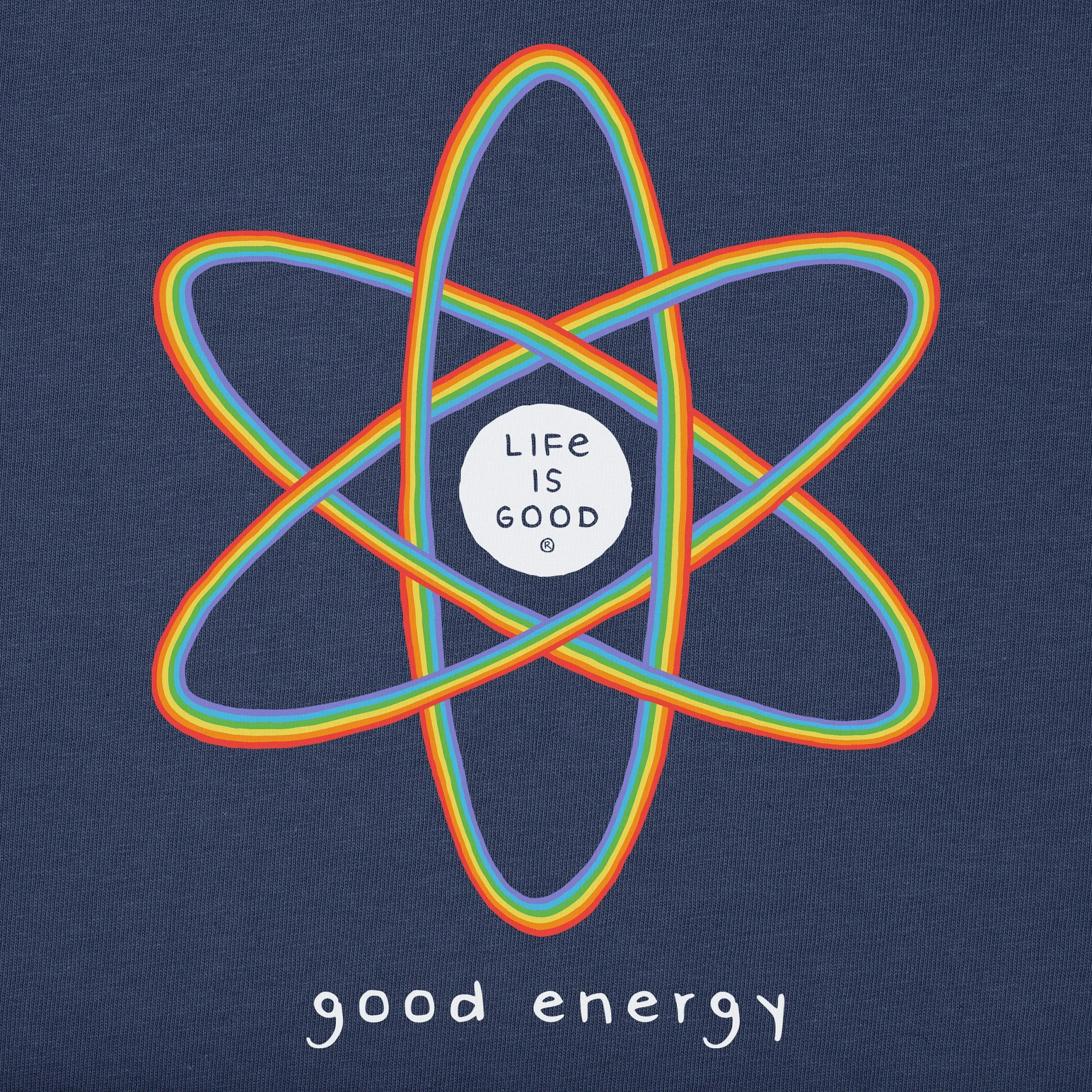 Kids Atomic Good Energy Short Sleeve Crusher Tee Life is Good