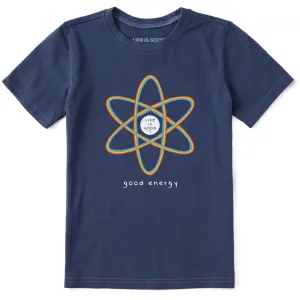 Kids Atomic Good Energy Short Sleeve Crusher Tee Life is Good