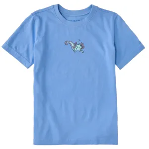 Kids Axolotl Short Sleeve Crusher Tee Life is Good