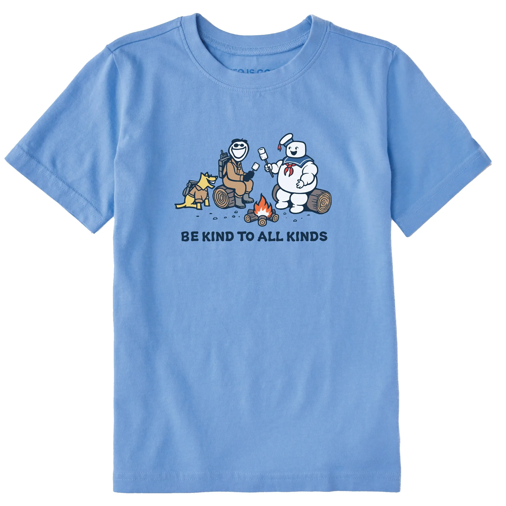 Kids Be Kind to All Kinds Buster Jake Short Sleeve Crusher Tee Life is Good