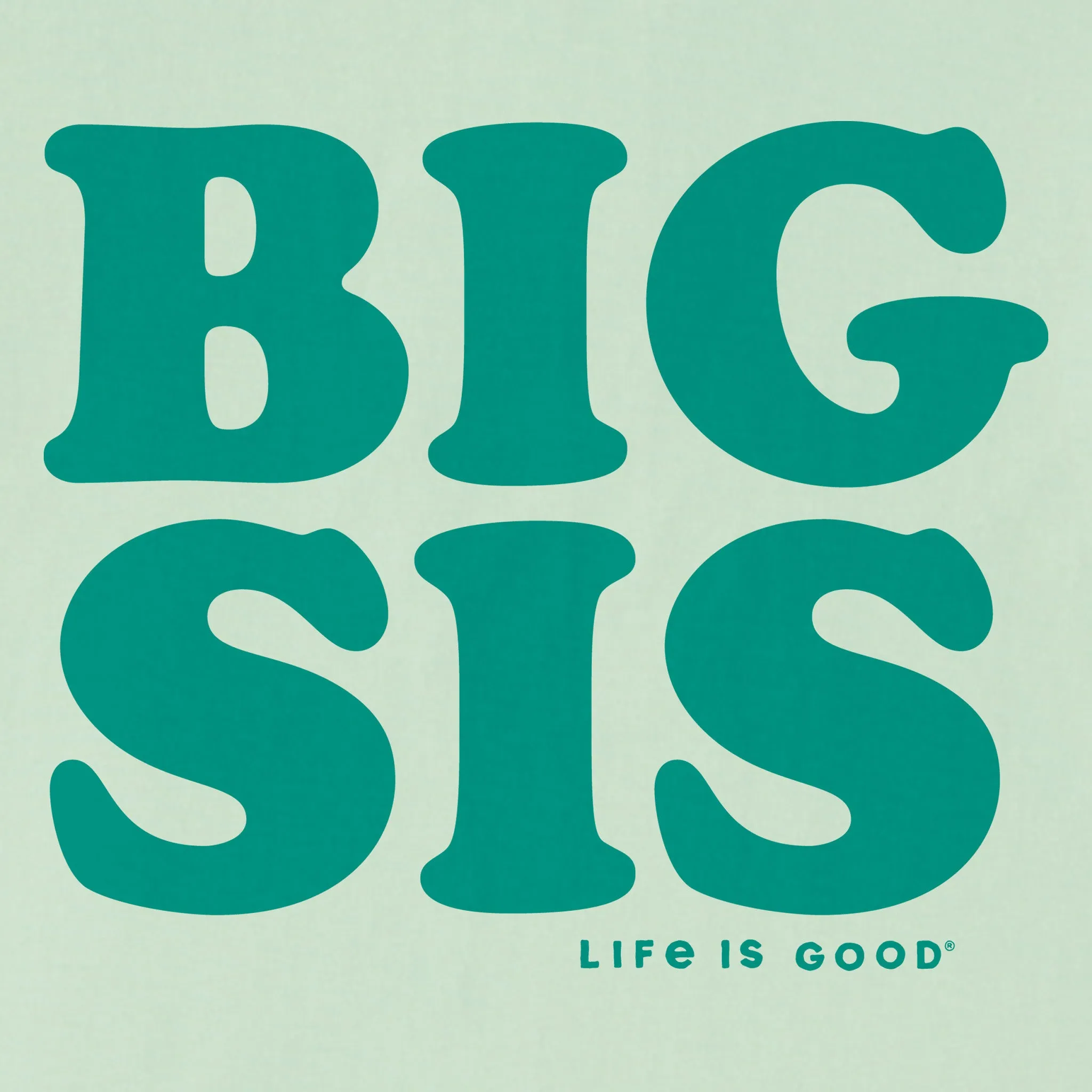Kids Big Sis Short Sleeve Crusher Tee Life is Good
