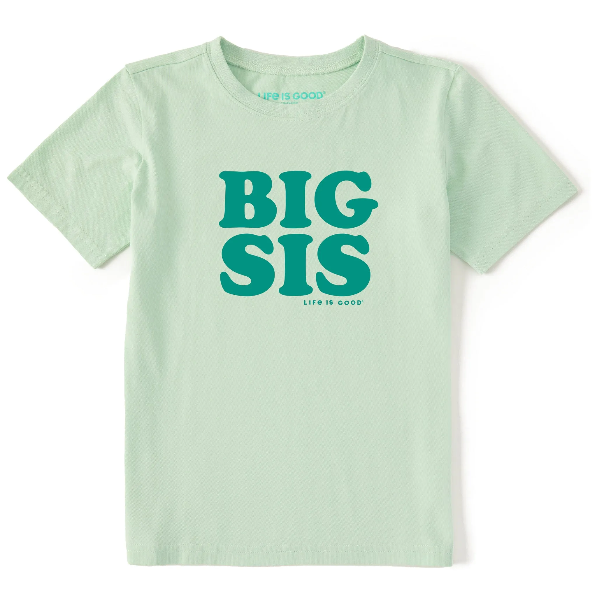 Kids Big Sis Short Sleeve Crusher Tee Life is Good