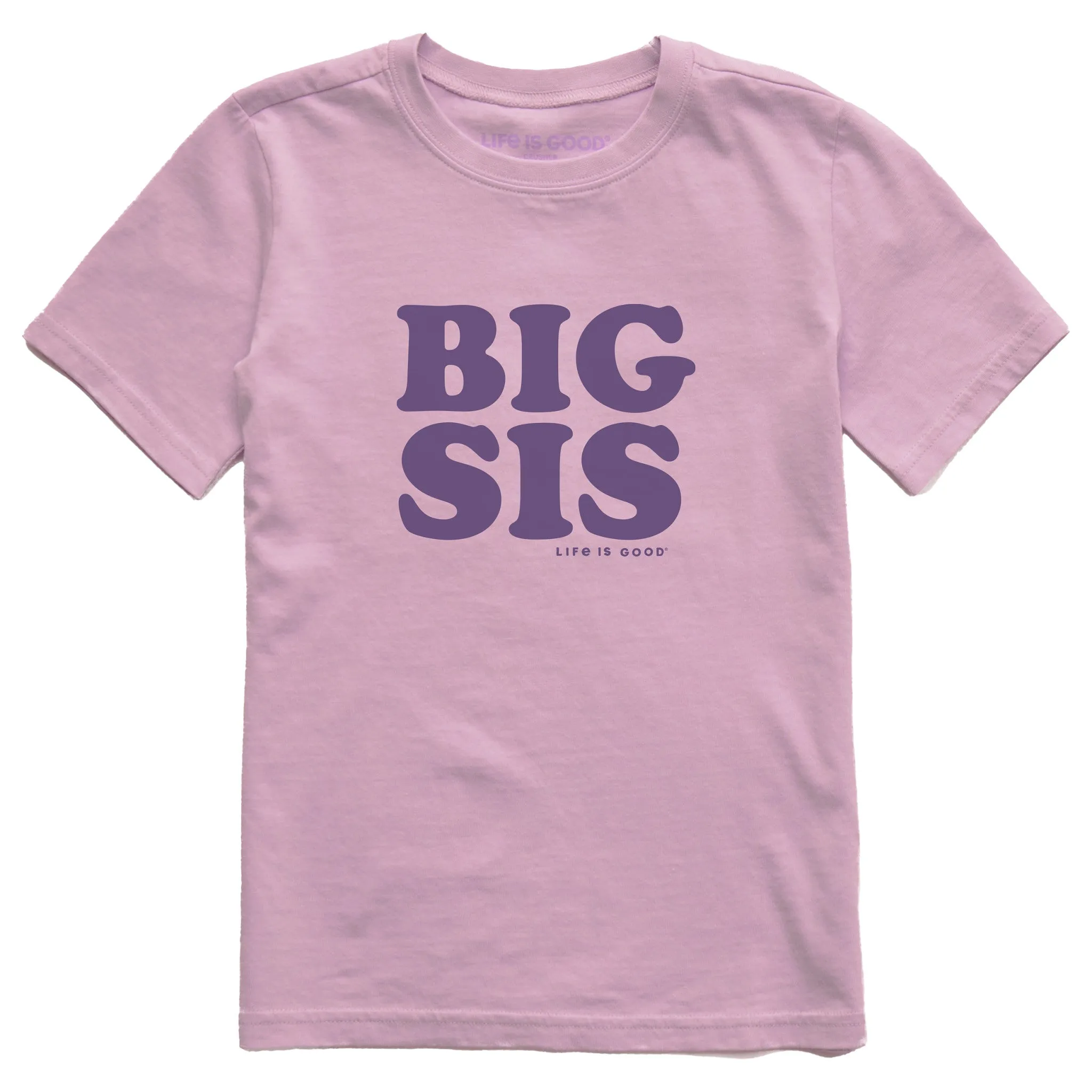 Kids Big Sis Short Sleeve Crusher Tee Life is Good