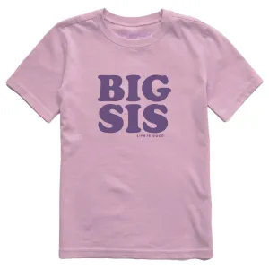 Kids Big Sis Short Sleeve Crusher Tee Life is Good