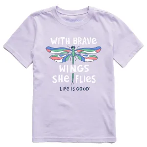 Kids Brave Wings Short Sleeve Crusher Tee Life is Good