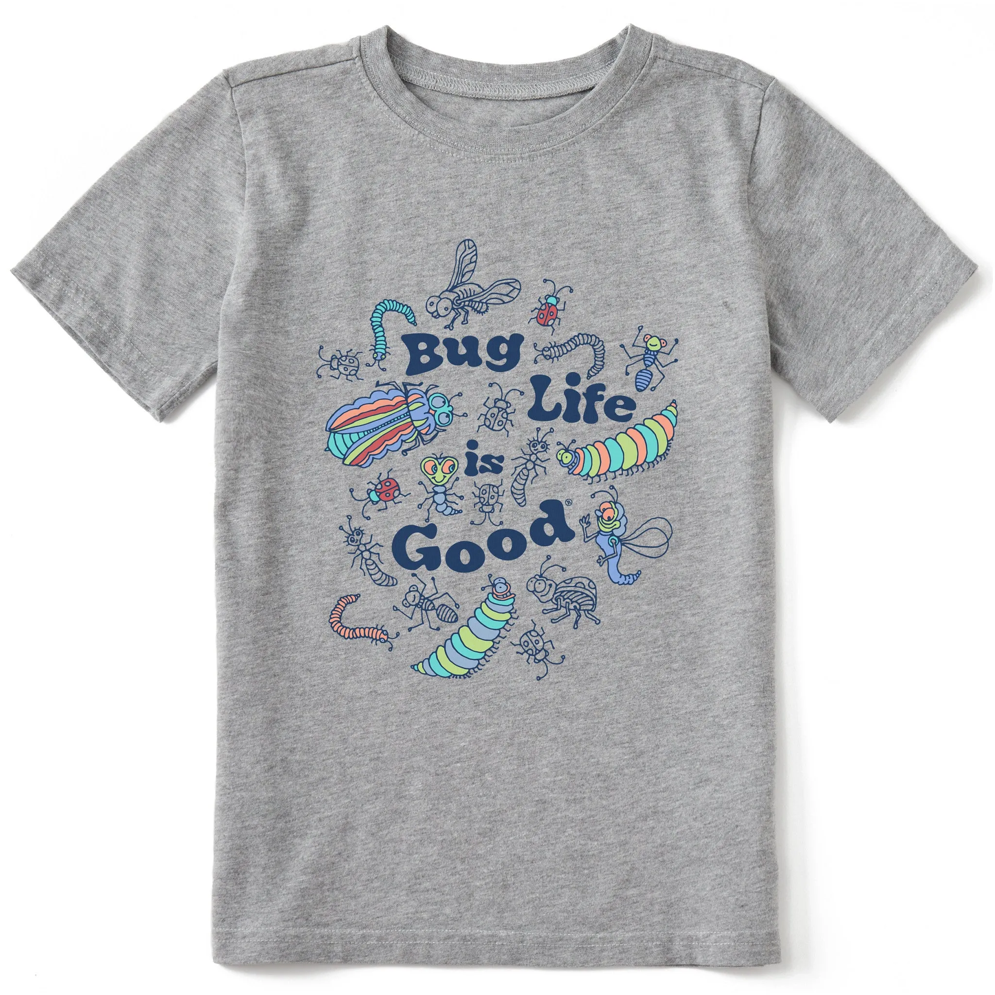 Kids Bug Life is Good Short Sleeve Crusher Tee Life is Good