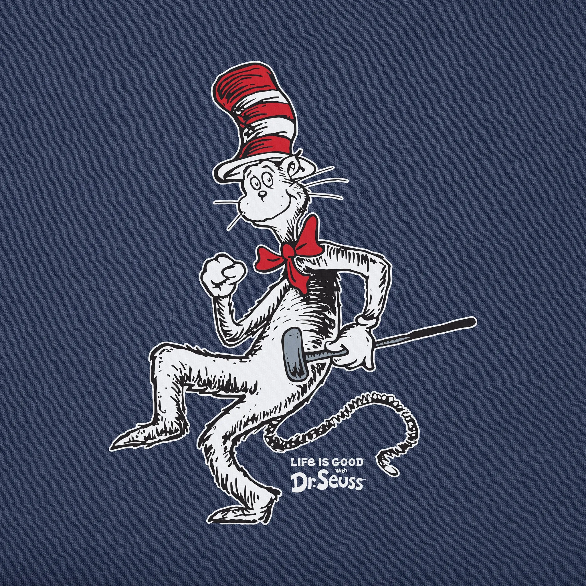 Kids Cat in the Hat Golf Short Sleeve Crusher Tee Life is Good