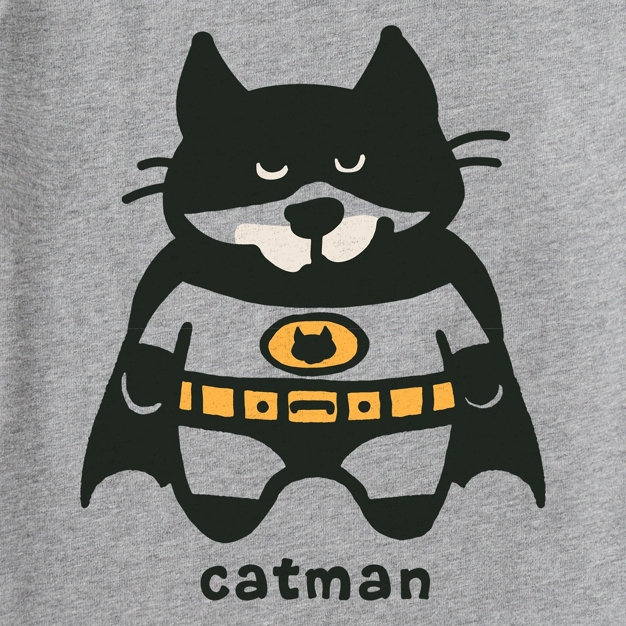 Kids Catman Al Short Sleeve Crusher Tee Life is Good