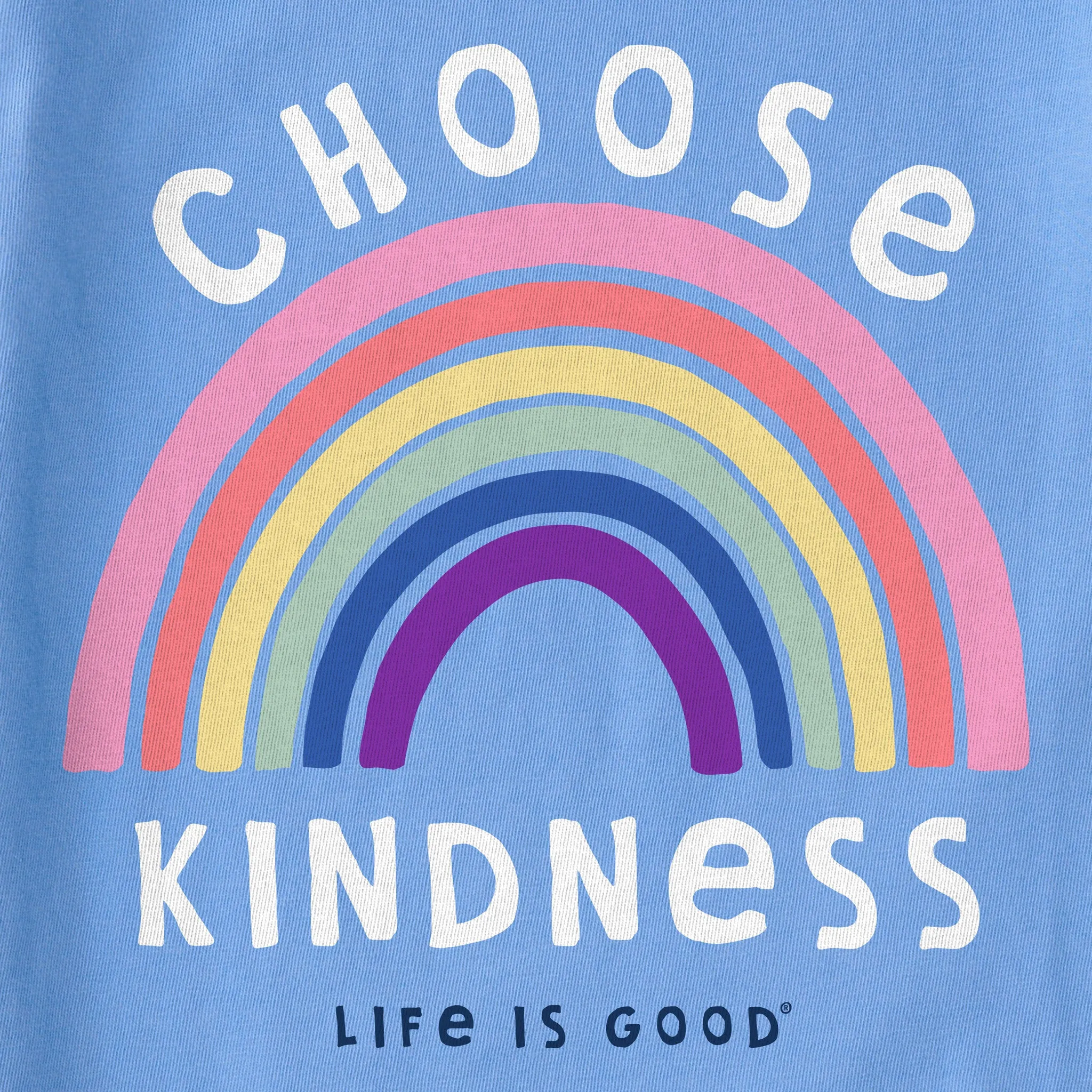 Kids Choose Kindness Long Sleeve Crusher Tee Life is Good