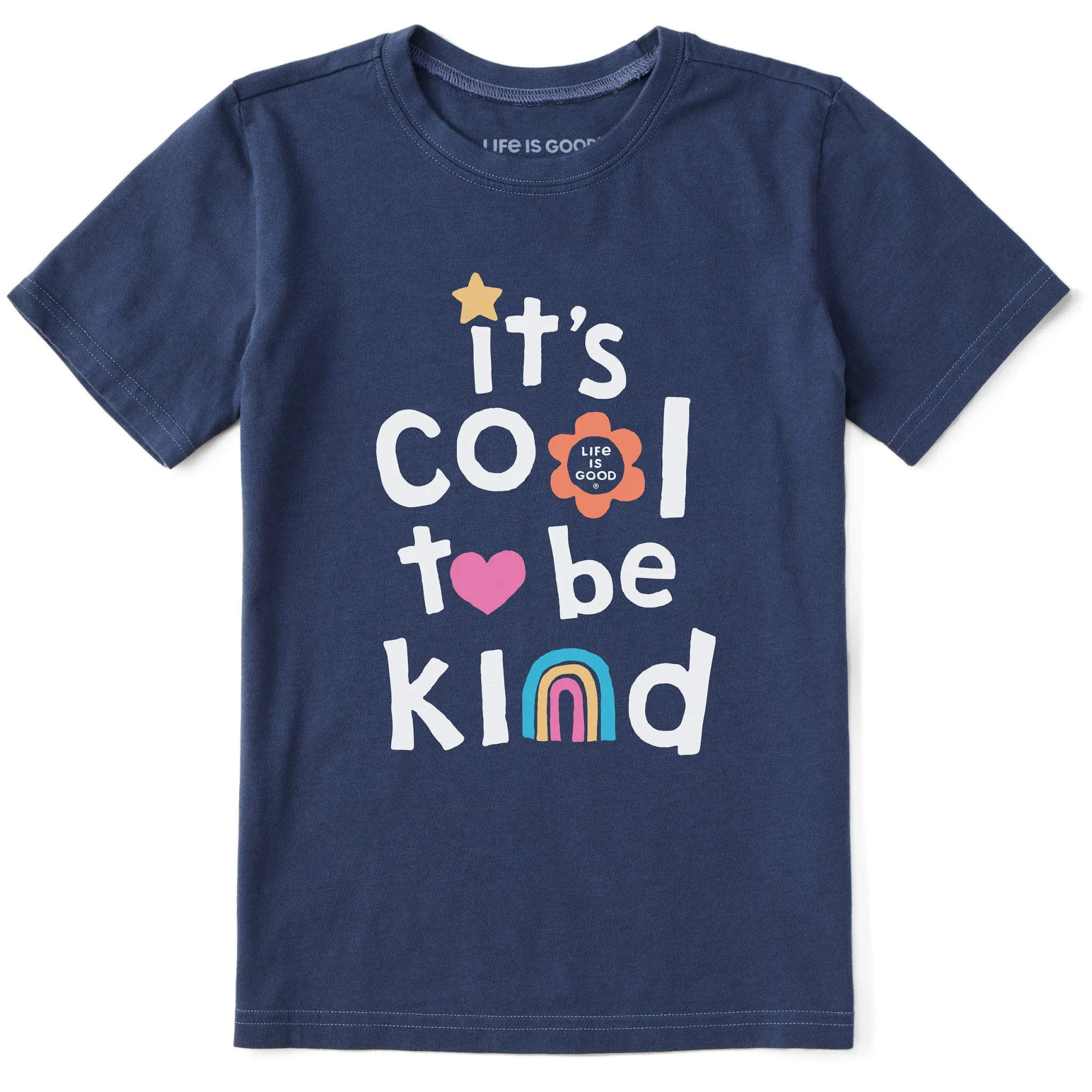 Kids Cool To Be Kind Short Sleeve Crusher Tee Life is Good