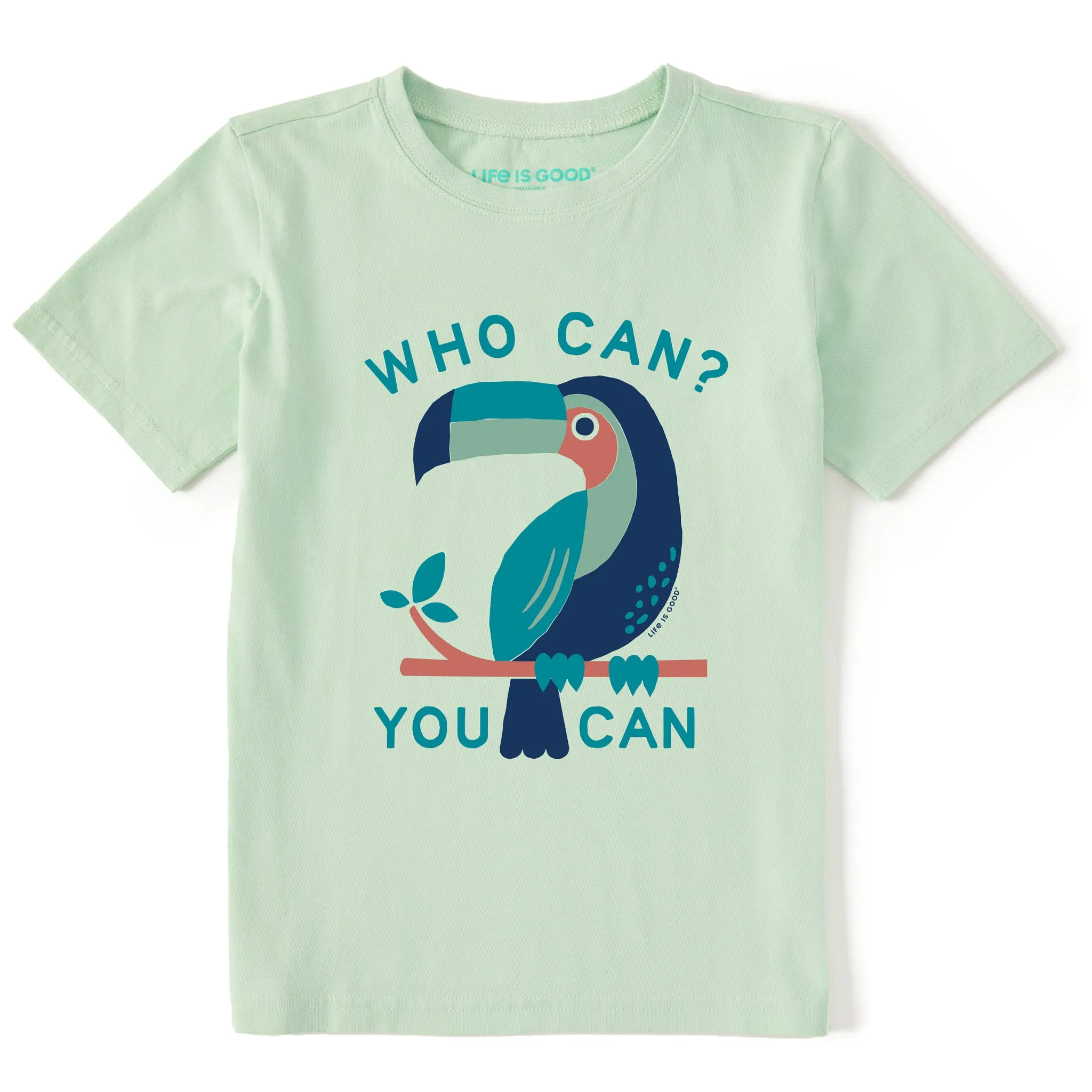 Kids Crafty Toucan Short Sleeve Crusher Tee Life is Good