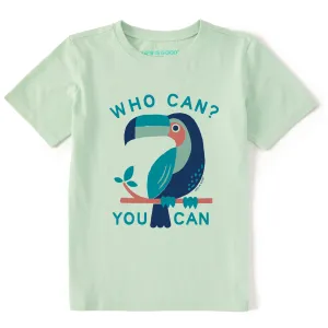 Kids Crafty Toucan Short Sleeve Crusher Tee Life is Good