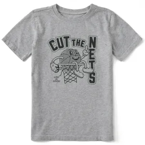 Kids Cut the Nets Short Sleeve Crusher Tee Life is Good