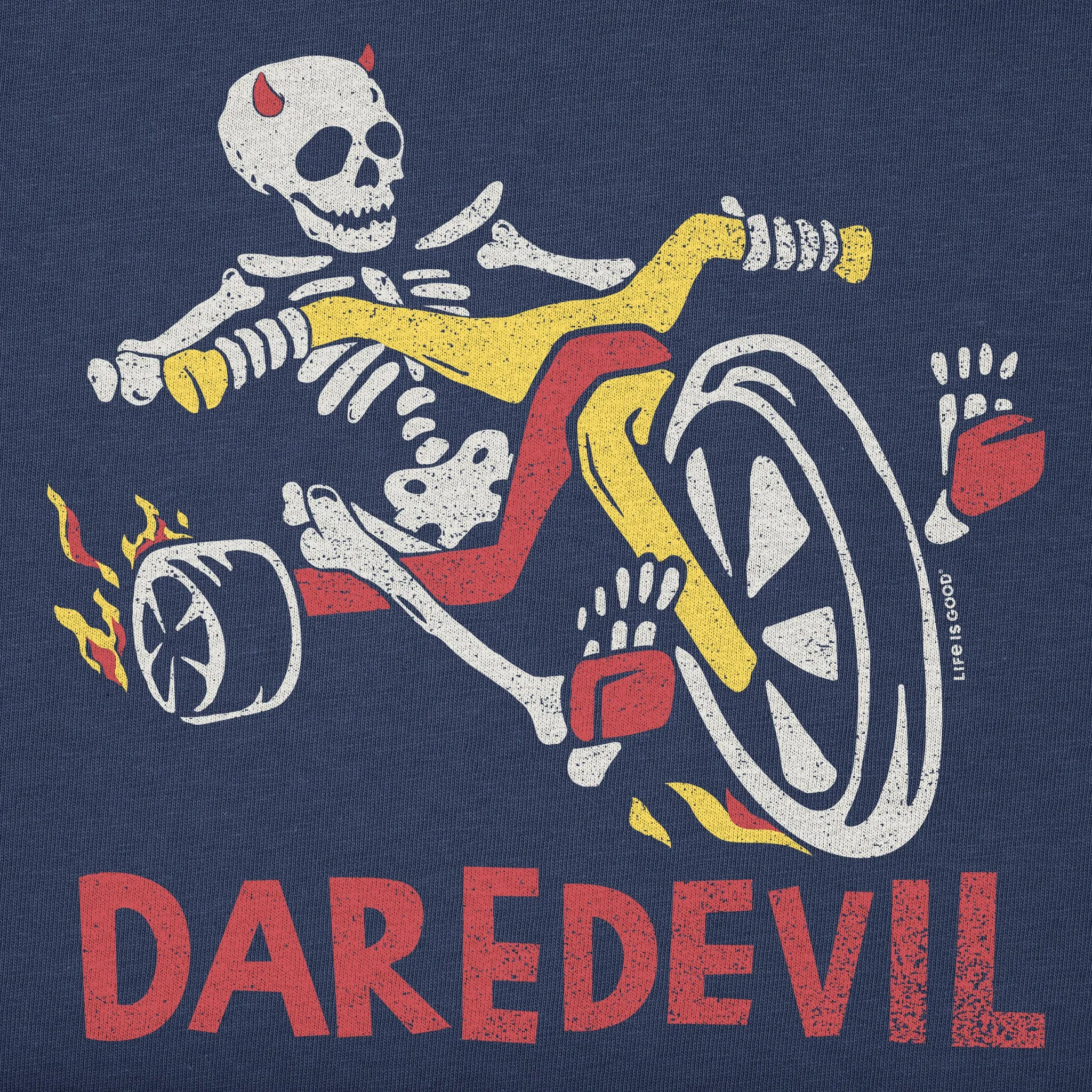 Kids Daredevil Short Sleeve Crusher Tee Life is Good