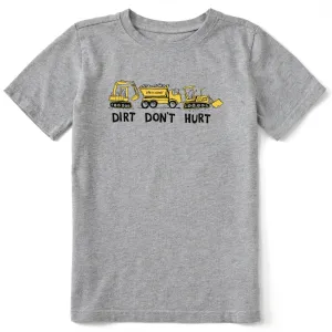 Kids Dirt Dont Hurt Short Sleeve Crusher Tee Life is Good