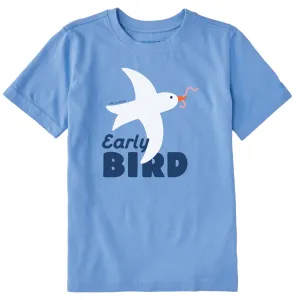 Kids Early Bird Short Sleeve Crusher Tee Life is Good